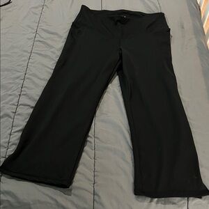 Jockey Women's Black Wide-Leg Pants